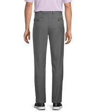 Roundtree & Yorke Performance Straight Fit Flat Front Pants
