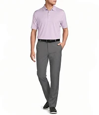 Roundtree & Yorke Performance Straight Fit Flat Front Pants