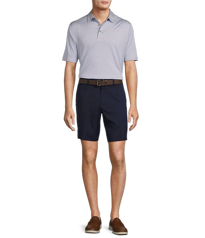 Roundtree & Yorke Performance Stripe Polo Shirt