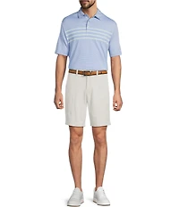 Roundtree & Yorke Roundtree & Yorke The Fairway Chest Stripe Performance Polo Shirt