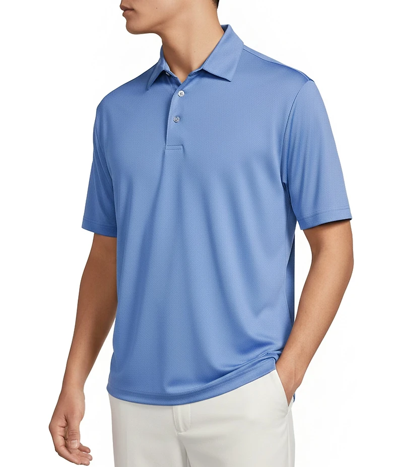 Roundtree & Yorke Performance The Fairway Short Sleeve Solid Polo Shirt