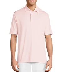 Roundtree & Yorke Performance The Fairway Short Sleeve Solid Polo Shirt