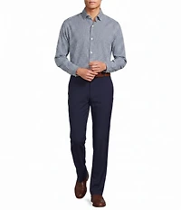 Roundtree & Yorke Performance The Traveler Small Check Sport Shirt