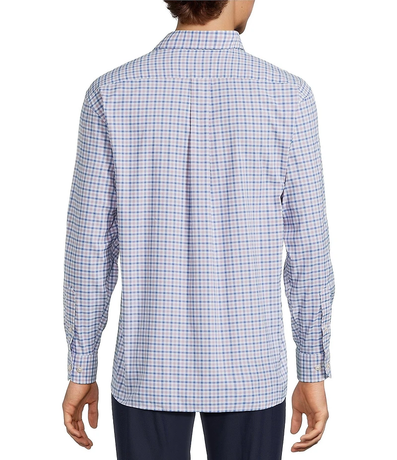 Roundtree & Yorke Performance The Traveler Small Check Sport Shirt
