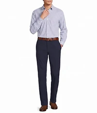 Roundtree & Yorke Performance The Traveler Small Check Sport Shirt