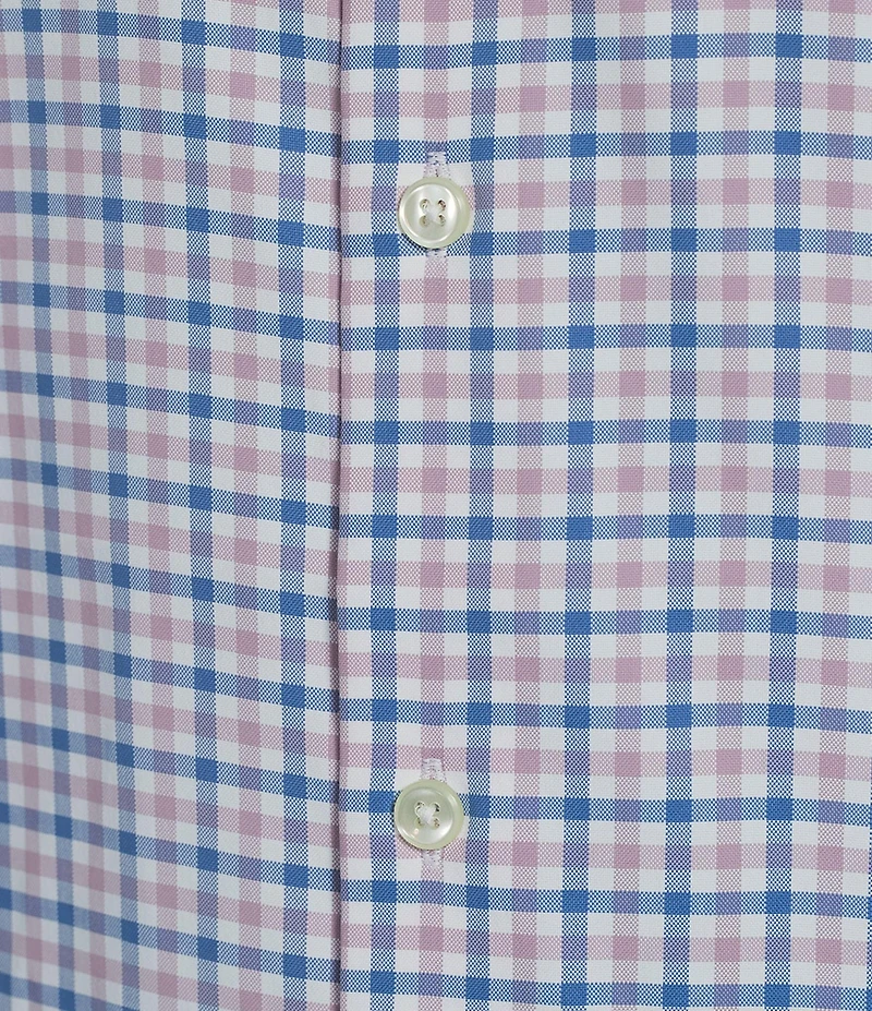 Roundtree & Yorke Performance The Traveler Small Check Sport Shirt