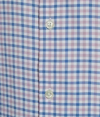 Roundtree & Yorke Performance The Traveler Small Check Sport Shirt