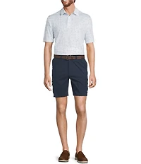 Roundtree & Yorke Performance Triangle Printed Polo Shirt