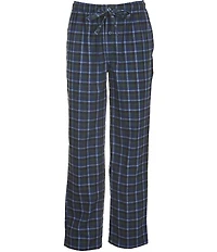 Roundtree & Yorke Multi Plaid Flannel Sleep Pants