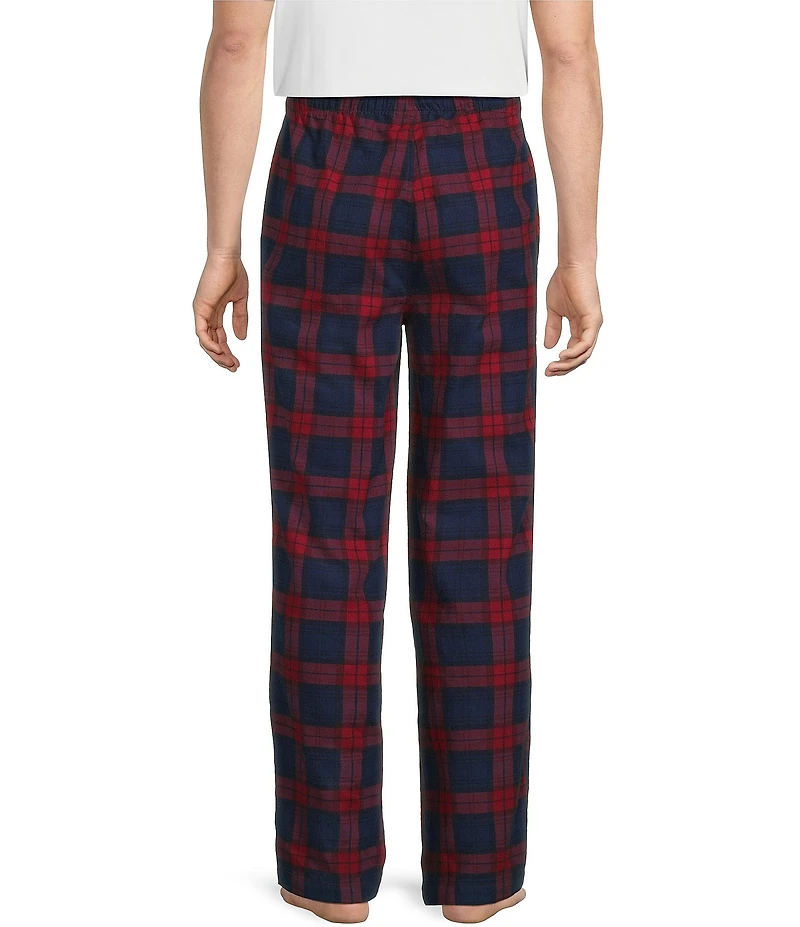 Roundtree & Yorke Plaid Flannel Sleep Pants