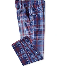 Roundtree & Yorke Plaid Micro Fleece Pants
