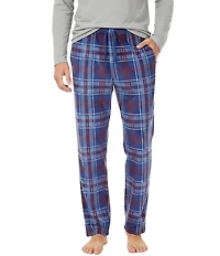 Roundtree & Yorke Plaid Micro Fleece Sleep Pants