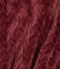 Roundtree & Yorke Plush Shawl Collar Solid Robe