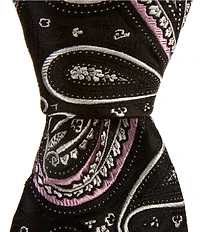 Cremieux Pop Of Paisley 3 1/4#double; Woven Silk Tie