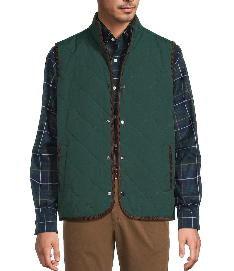 Roundtree & Yorke Quilted Solid Vest