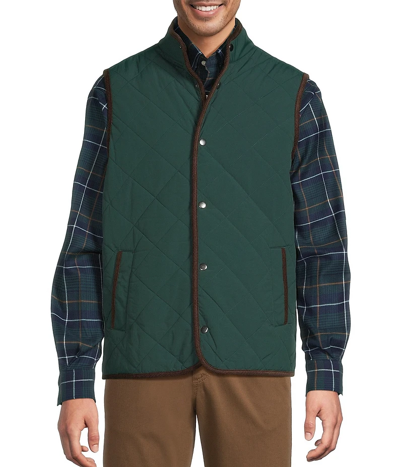 Roundtree & Yorke Quilted Solid Vest