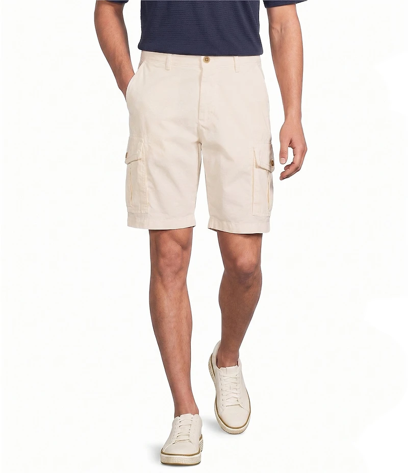 Roundtree & Yorke R and R 9#double; Inseam Cargo Shorts