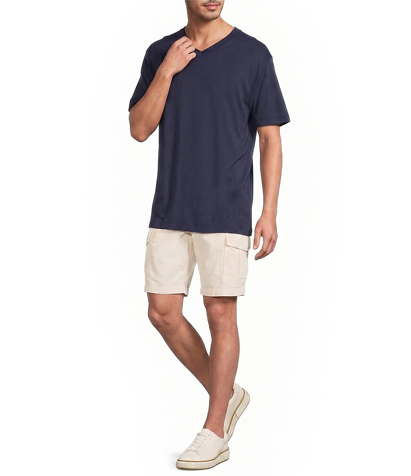 Roundtree & Yorke R and R 9#double; Inseam Cargo Shorts