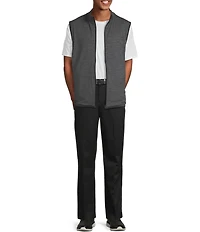 Roundtree & Yorke Reversible Performance Solid Full-Zip Vest