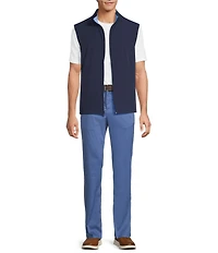 Roundtree & Yorke Reversible Performance Solid Full-Zip Vest