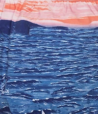 Roundtree & Yorke Sailboat Scenic 9#double; Swim Trunks