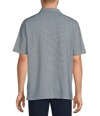 Roundtree & Yorke Short Sleeve Johnny Collar Shirt