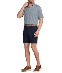 Roundtree & Yorke Short Sleeve Johnny Collar Shirt