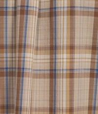 Roundtree & Yorke Short Sleeve Large Plaid Sport Shirt