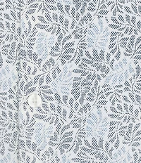 Roundtree & Yorke Short Sleeve Leaf Print Button Front Shirt