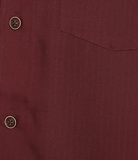 Roundtree & Yorke Short Sleeve Ribstop Solid Sport Shirt
