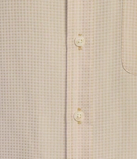 Roundtree & Yorke Short Sleeve Small Check Sport Shirt