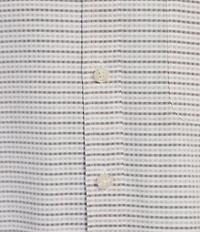 Roundtree & Yorke Short Sleeve Small Checked Polynosic Sport Shirt
