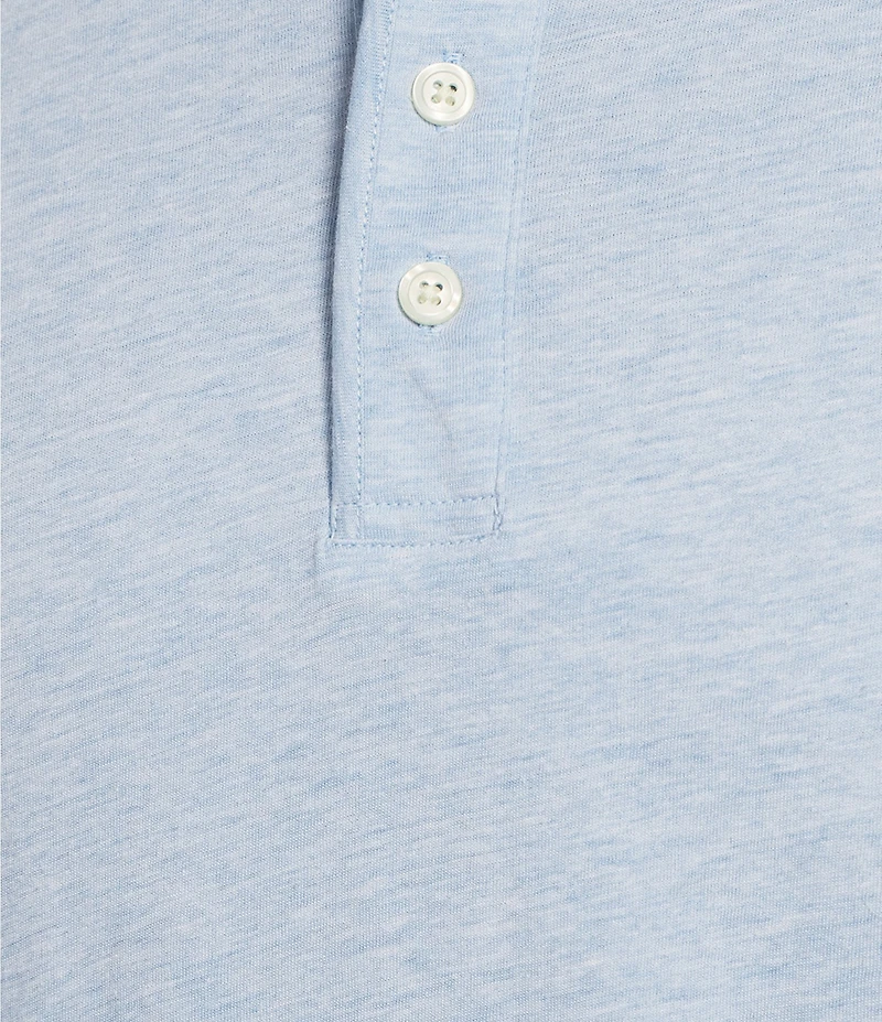 Roundtree & Yorke Short Sleeve Soft Solid Henley Shirt