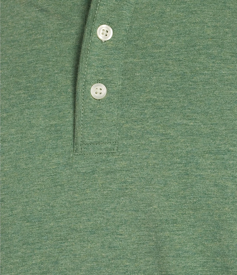 Roundtree & Yorke Short Sleeve Soft Solid Henley Shirt