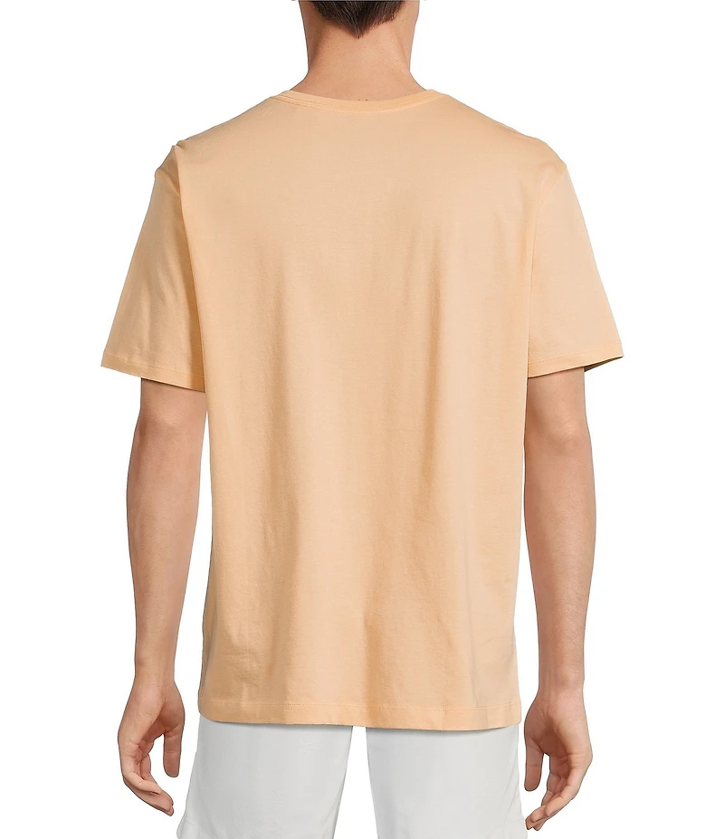 Roundtree & Yorke Short Sleeve Soft Solid Henley Shirt