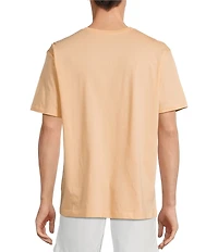 Roundtree & Yorke Short Sleeve Soft Solid Henley Shirt