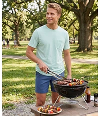 Roundtree & Yorke Solid Cloud Short Sleeve Pocket Crew T-Shirt