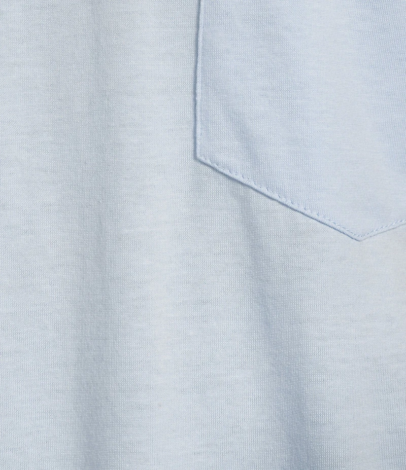 Roundtree & Yorke Solid Cloud Short Sleeve Pocket Crew T-Shirt