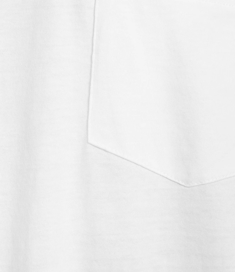 Roundtree & Yorke Solid Cloud Short Sleeve Pocket Crew T-Shirt