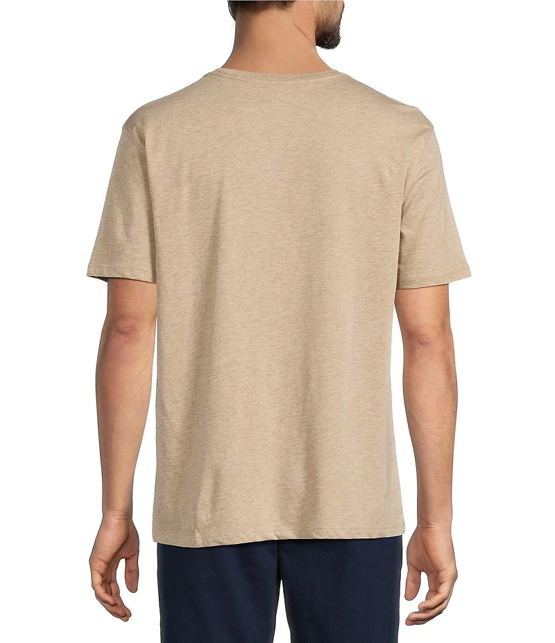 Roundtree & Yorke Solid Cloud Short Sleeve Pocket Crew T-Shirt