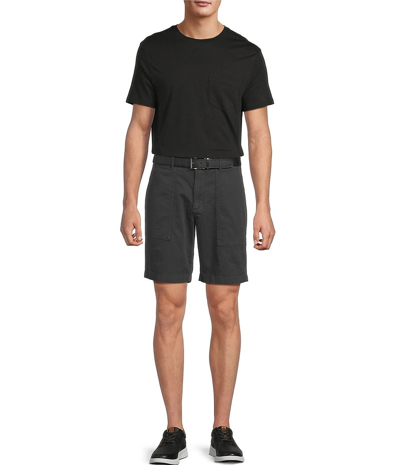 Roundtree & Yorke Solid Cloud Short Sleeve Pocket Crew T-Shirt