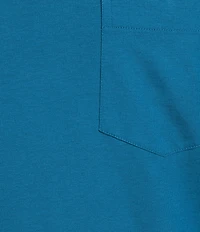 Roundtree & Yorke Solid Cloud Short Sleeve Pocket Crew T-Shirt