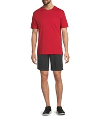 Roundtree & Yorke Solid Cloud Short Sleeve Pocket Crew T-Shirt