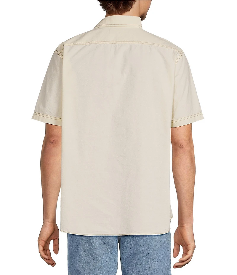 Roundtree & Yorke Short Sleeve Solid Sport Shirt