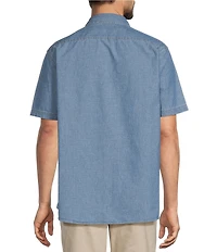 Roundtree & Yorke Short Sleeve Solid Sport Shirt