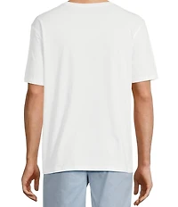 Roundtree & Yorke Short Sleeve Solid Pocket Crew T-Shirt