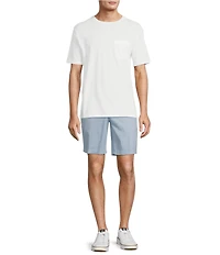 Roundtree & Yorke Short Sleeve Solid Pocket Crew T-Shirt