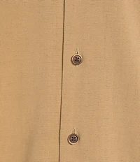 Roundtree & Yorke Short Sleeve Solid Polynosic Camp Sport Shirt