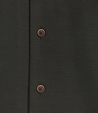 Roundtree & Yorke Short Sleeve Solid Polynosic Camp Sport Shirt