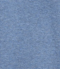 Roundtree & Yorke Short Sleeve Solid Textured Johnny Collar Knit Shirt